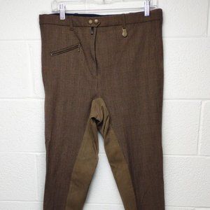 Dover Saddlery Women's Riding Pants Breeches Rappenstil Stretch Cotton Large NWT